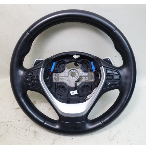 2014-2019 F30 3-Series F22 Factory Sports Steering Wheel with Paddles Heated OEM