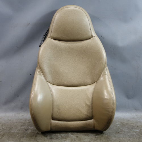 1997-2002 BMW Z3 Roadster Right Passenger Sport Seat Backrest Beige Leather OEM