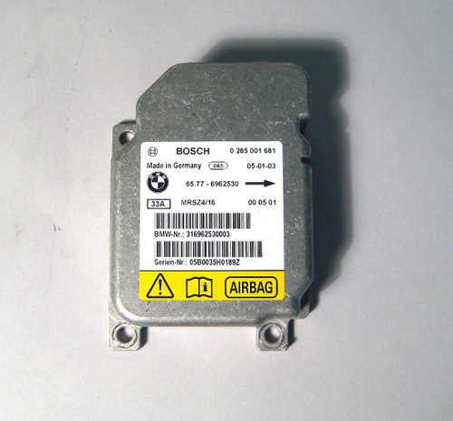 BMW E46 3-Series X5 SRS Airbag Sensor Module Controller 6912755 OEM USED