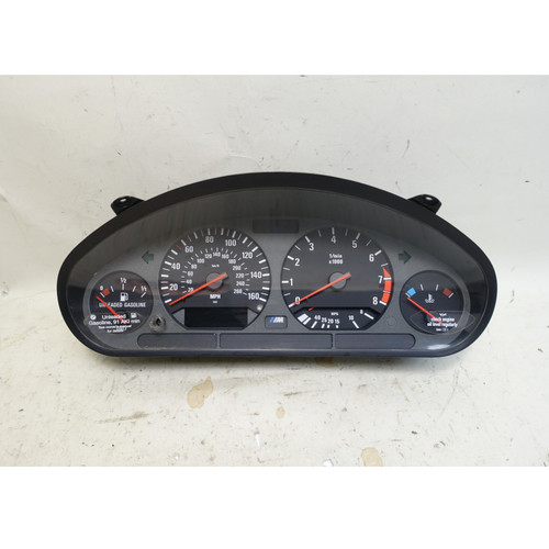96-99 BMW E36 M3 ///M S52 Factory Instrument Gauge Cluster Speedo MPH 143k OEM