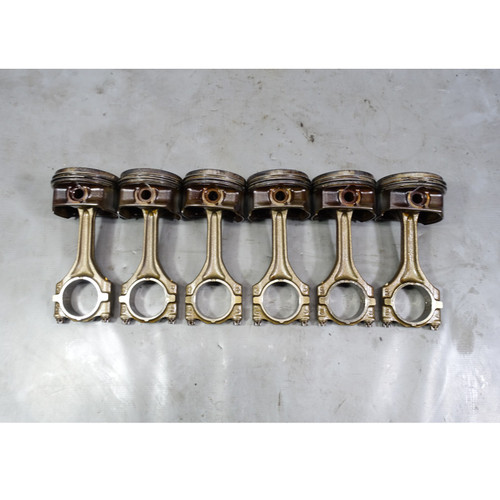 1996-2000 BMW E36 M3 Z3M S52 Engine Piston and Connecting Rod Set of 6 143k OEM