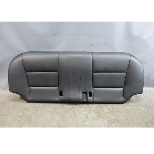14-16 BMW F10 5-Series LCI Sedan Rear Seat Bottom Bench w Heat Black Leather OEM