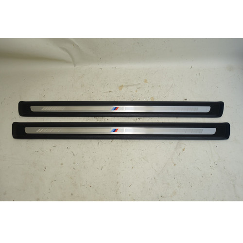 21-24 BMW G22 4-Series G42 2-Series Coupe M Sport Entry Door Sill Cover Pair OEM