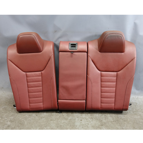 Damaged 21-24 BMW G22 4-Series Coupe Rear Seat Backrest Tacora Red OEM