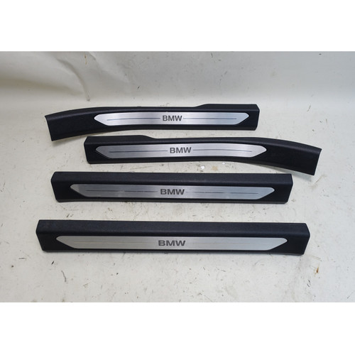 2019-2025 BMW G07 X7 SAV Factory Door Sill Cover Entry Trim Set Illuminated OEM