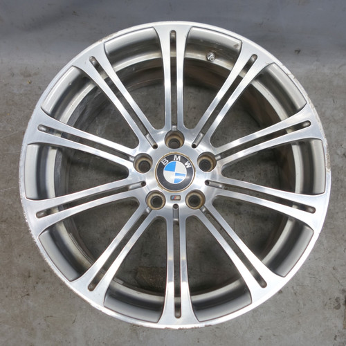 08-13 BMW E9x M3 Factory Rear Style 220 Wheel 19x9.5 ///M Double Spoke Wheel OEM