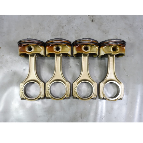 BMW S65 V8 S85 V10 M Engine Bank 2 Left Piston and Connecting Rod Set of 4 OEM