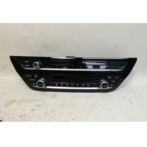21-23 BMW G30 5-Series LCI Front Climate Control Radio Face Plate Head Unit OEM