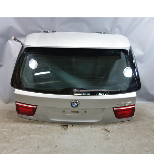 2007-2013 BMW E70 X5 SAV Factory Rear Trunk Hatch Lid Gate Titan Silver OEM