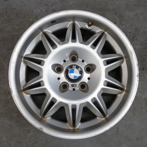 Damaged 1992-2002 BMW E36 Z3 17" x 7.5" DSII Front Alloy Style 39 Wheel Rim OEM