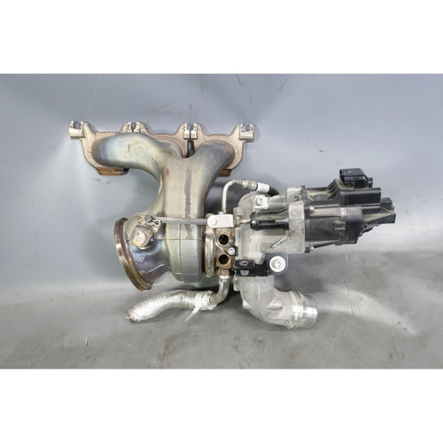 20-25 BMW G80 M3 G82 F97 X3M S58 Factory Front Turbo Charger Assembly Bank 1 OEM