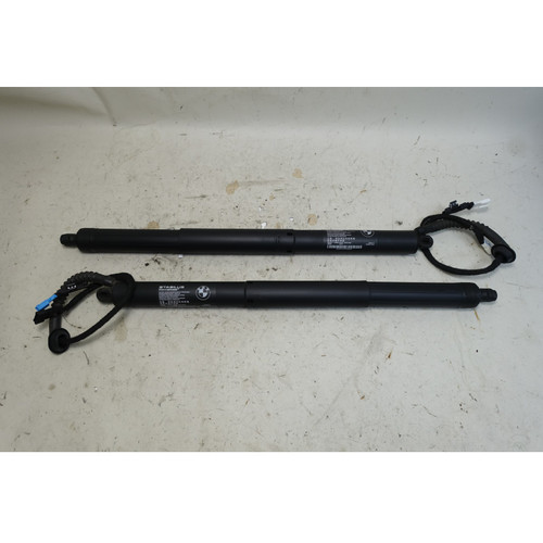 17-18 BMW F15 X5 Factory Automatic Trunk Lid Hatch Lift Spindle Strut Pair OEM