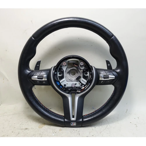15-20 BMW F80 M3 F83 M4 Factory M Sports Leather Steering Wheel Paddles Heat OEM