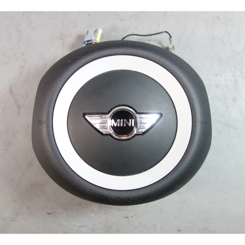 07-10 Mini Cooper Sport Leather Steering Wheel Airbag Unit OEM