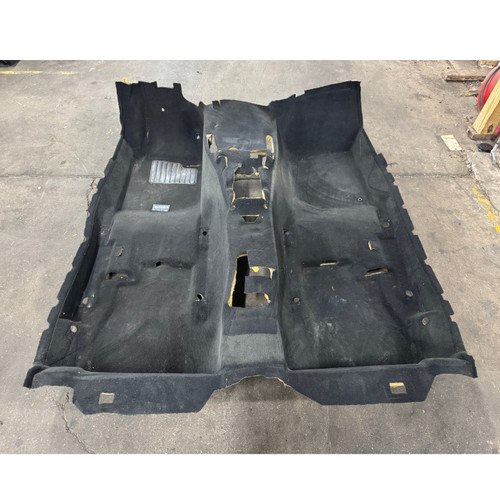 1994-1999 BMW E36 3-Series Convertible Factory Floor Covering Carpet Black OEM