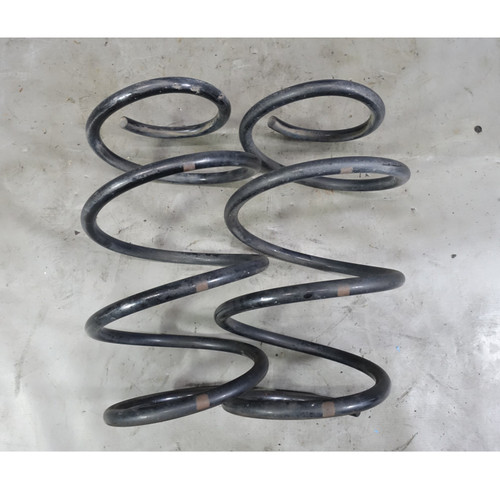 BMW E46 3-Series E39 6-Cyl Factory Front Axle Suspension Coil Spring Pair OE