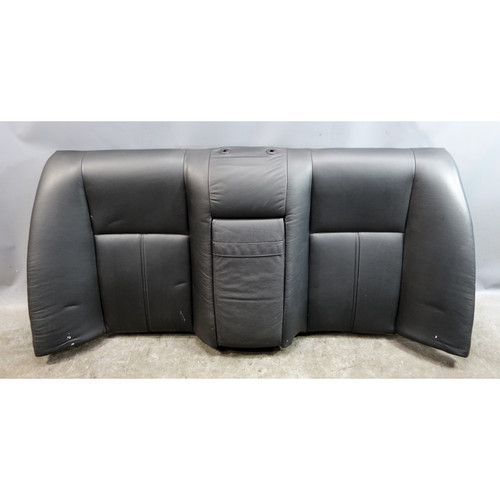 1997-2003 BMW E39 5-Series Sedan Fixed Rear Seat Backrest Black Leather OEM