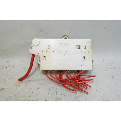 Damaged BMW E39 E38 5-Series Front Under-Carpet Fuse Power Distribution Box OEM