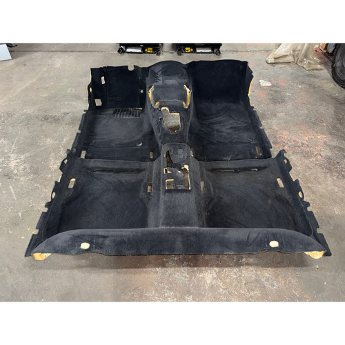 1997-2003 BMW E39 5-Series Sedan Touring Black Floor Carpet Front and Rear OEM