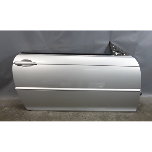 BMW E46 3-Series 2door Coupe Convertible Right Passenger Door Titan Silver OEM