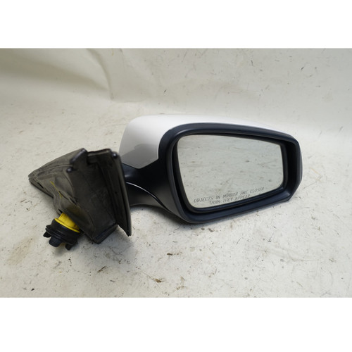 14-16 BMW F10 5-Series LCI Right Outside Power-Fold Side Mirror Alpine White OEM