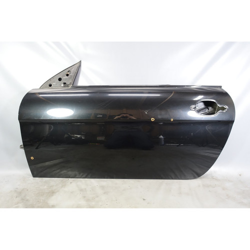 2004-2010 BMW E63 E64 6-Series Left Driver Door Shell Black Sapphire Bare OEM