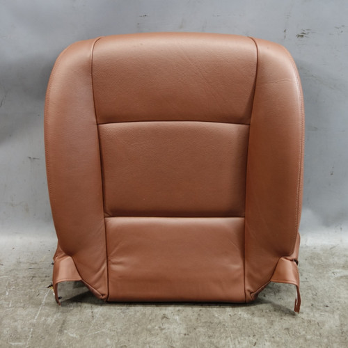 14-17 BMW F10 5-Series F07 Front Basic Seat Bottom Cinnamon Brown Leather OEM