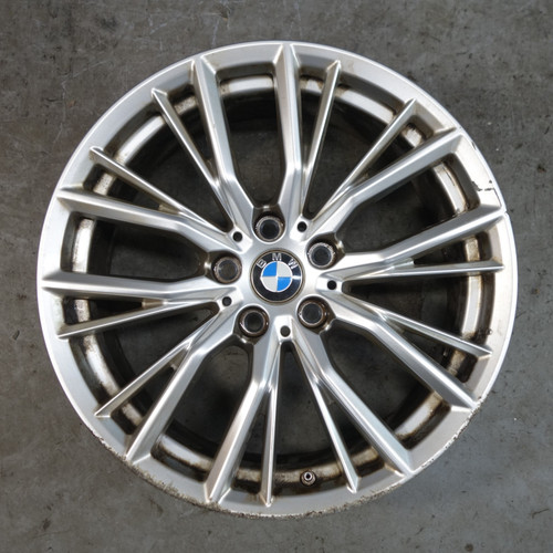 Damaged 23-25 BMW G20 3-Series 18x7.5 Style 796 Factory Wheel Rim Silver OEM