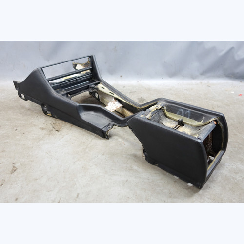 Damaged 2000-2003 BMW E39 M5 Factory Center Console Black Napa Leather OEM