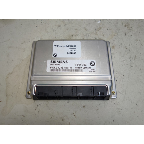 2006 BMW E83 X3 SAV 3.0i 3.0L M54 6-Cyl Engine Computer Brain DME ECU OEM