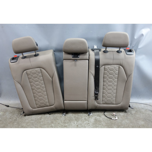 20-24 BMW F97 X3M F98 X4M Rear Seat Folding Backrest Adelaide Grey Leather OEM