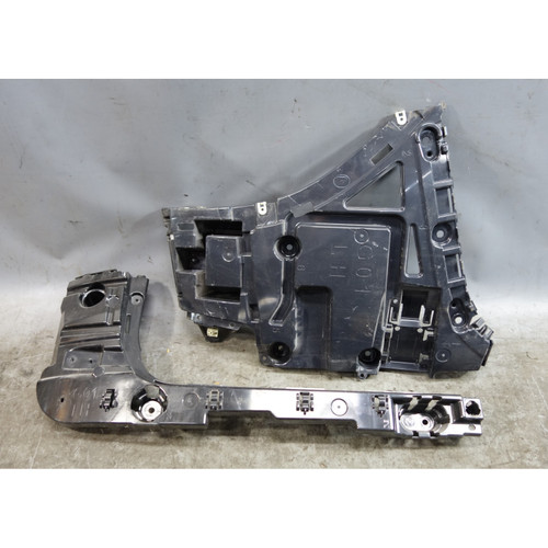 18-21 BMW G01 X3 F97 X3M Left Rear Bumper Guide Mounting Bracket Pair OEM