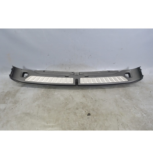 2018-2024 BMW G01 X3 F97 X3M Trunk Loading Sill Trim Panel Black Steel OEM