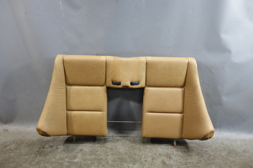2000-2006 BMW E46 3-Series Convertible Rear Seat Backrest Brown Leather OEM