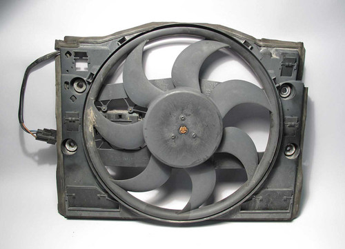 1999-2006 BMW E46 3-Series Auxiliary AC Cooling Electric Fan with Shroud OEM