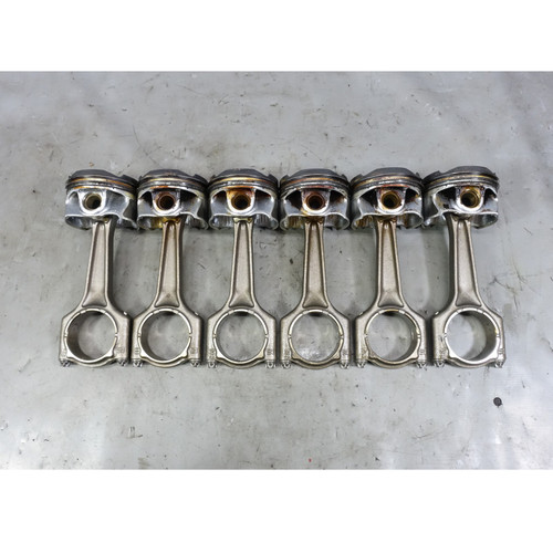 16-21 BMW M240i 340i 540i B58 Gen 1 Pistons and Connecting Rods Set of 6 OEM