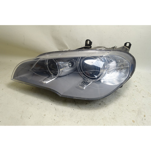 Damaged 2011-2013 BMW E70 X5 LCI Left Driver Xenon Adaptive Headlight OEM Damaged 2011-2013 BMW E70 X5 LCI Left Driver Xenon Adaptive Headlight OEM