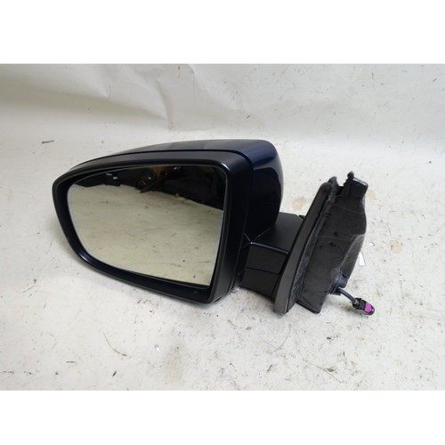 2007-2013 BMW E70 X5 Left Power Fold Side Mirror with Camera Deep Sea Blue OEM