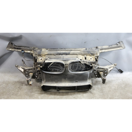00-06 BMW E46 Convertible Front Radiator Support Frame w Aux Fan Air Duct OEM