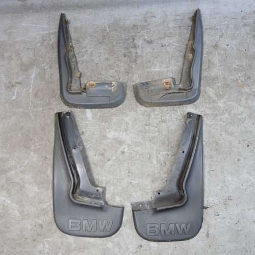 Damaged 92-99 BMW E36 3-Series Factory Mud Flap Trim Set of 4 OEM NLA