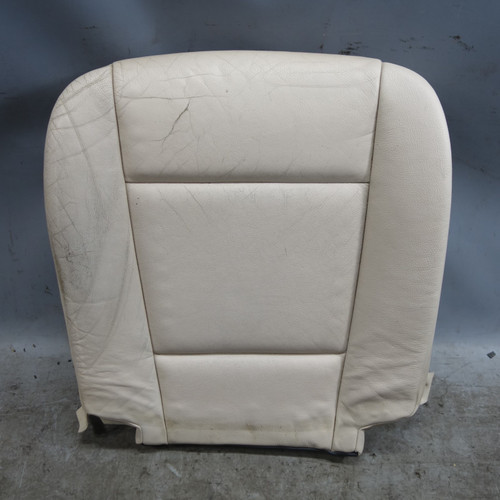 07-13 BMW E70 X5 Front Left Basic Seat Bottom Cushion Oyster Beige Leather OEM