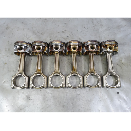 2016-2021 BMW M240i 340i 540i B58 Pistons and Connecting Rods Set of 6 OEM