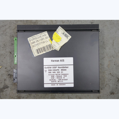 2001 Porsche 996 911 C2 C4 Turbo Digital Sound Processing Amplifier Booster OEM