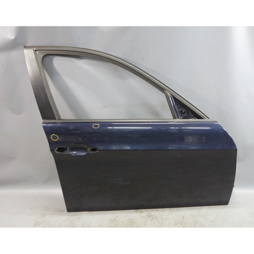 06-12 BMW E90 E91 3-Series 4dr Right Front Passengers Door Shell Monaco Blue OEM