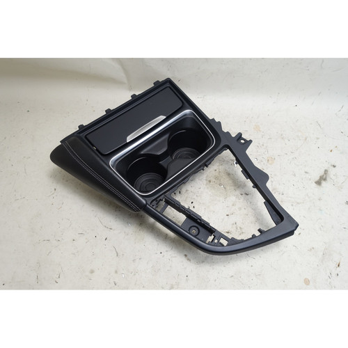 2015-2020 BMW F80 M3 F82 M4 Front Center Console Trim Cover Black Leather OEM