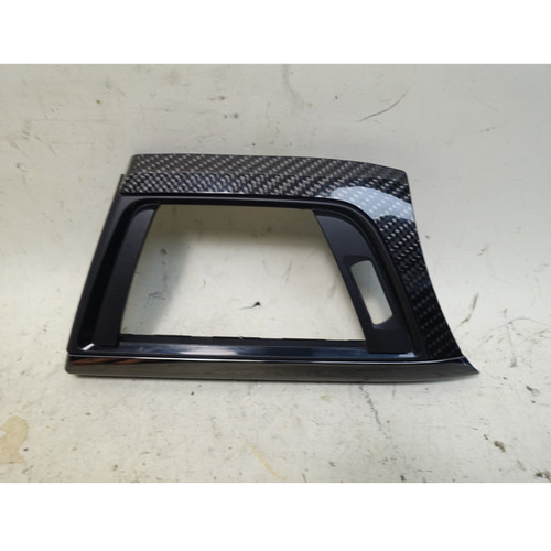 BMW F80 M3 F82 M4 Driver Left Dash Air Vent Carbon Fiber Trim OEM 2015-2020