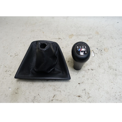 Damaged BMW E83 X3 6-Speed Manual M-Sport Shift Knob and Boot OEM 2004-2010