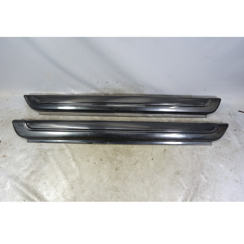 2004-2010 BMW E83 X3 M Aero Side Skirt Trim Pair Black Sapphire 475 Factory