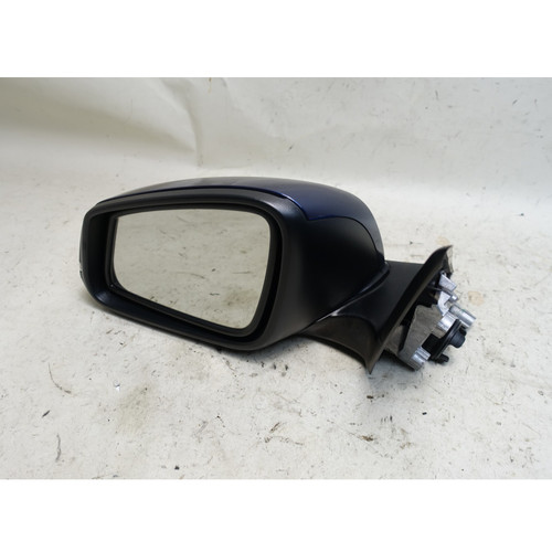 2013-2019 BMW F30 F31 3-Series 4dr Left Power Fold Side Mirror Blue C10 OEM