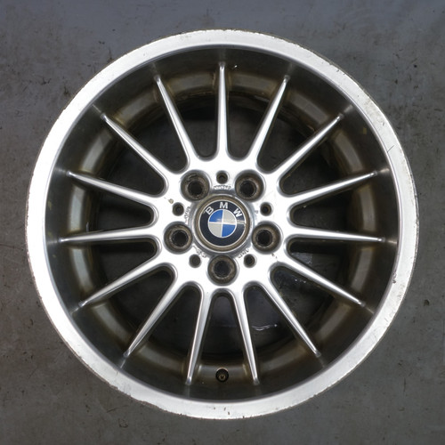 97-03 BMW E39 5-Series Factory 17x9 Style 32 Radial Spoke Rear Alloy Wheel OEM